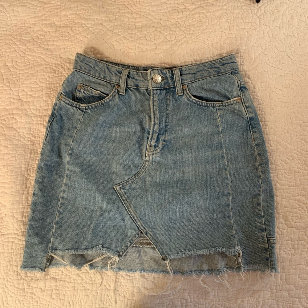 Denim skirt